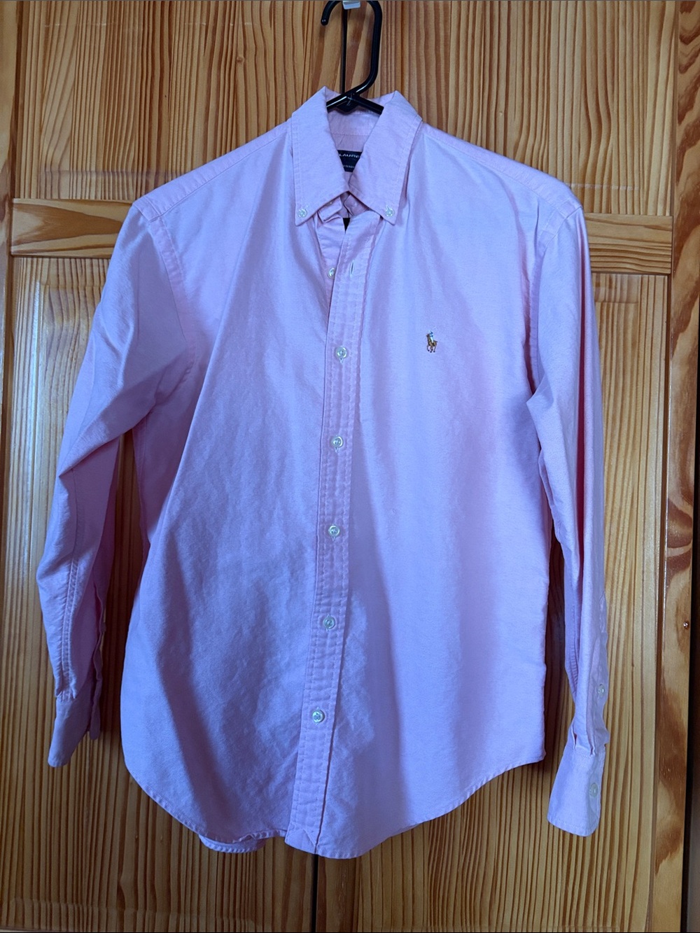 Ralph Lauren Light Pink Button-Down Oxford Shirt -Size 2